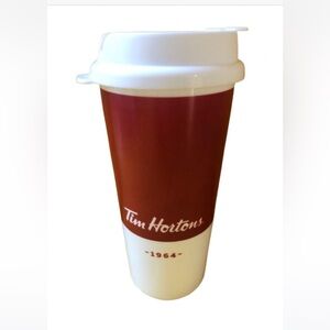 Tim Hortons Red and White 2017 Travel Mug